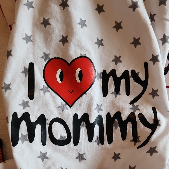 White and Red Dog Clothing with Heart Design - Picture 9 of 11